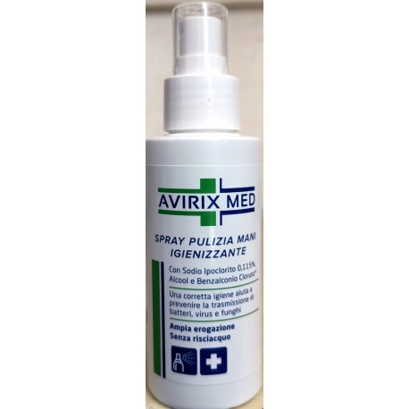 Avirix Med Spray Pulizia Mani Igienizzante 75 ml - FARMAPRIME