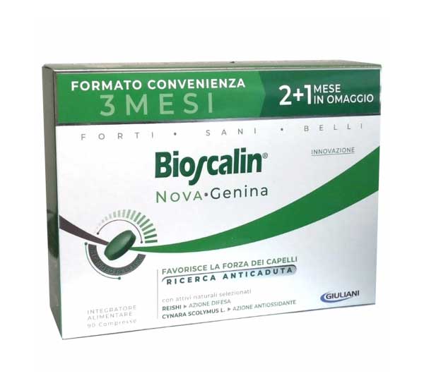 BIOSCALIN NOVA GENINA 90 COMPRESSE 2+1 OMAGGIO - FARMAPRIME