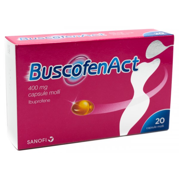 BUSCOFENACT*20CPS MOLLI 400MG - FARMAPRIME