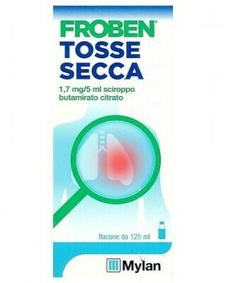  Mylan1,7mg FROBE TOSSE SECCA Sciroppo 125ml - FARMAPRIME
