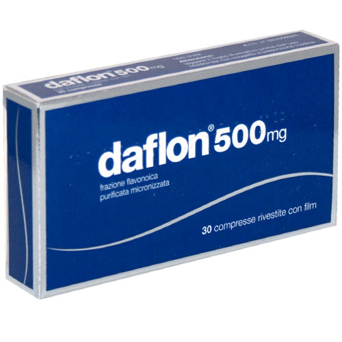 DAFLON*30CPR RIV 500MG - FARMAPRIME