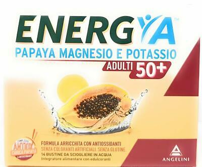 ENERGYA PAPAYA MAGNESIO POTASSIO 50+ 14 BUSTINE - FARMAPRIME
