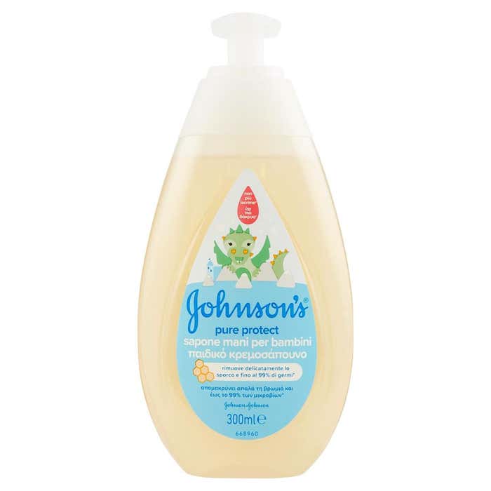 JOHNSONS BABY PURE PROTECT SAPONE MANI BAMBINI 300 ML - FARMAPRIME