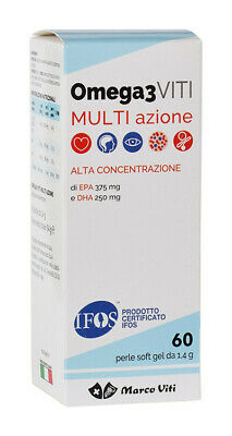 Marco Viti Omega 3 Cardio Multi Azione 60 Perle - FARMAPRIME