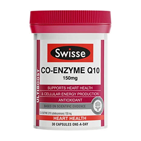 SWISSE MAXI COENZIMA Q10 200 MG 30 CAPSULE - FARMAPRIME