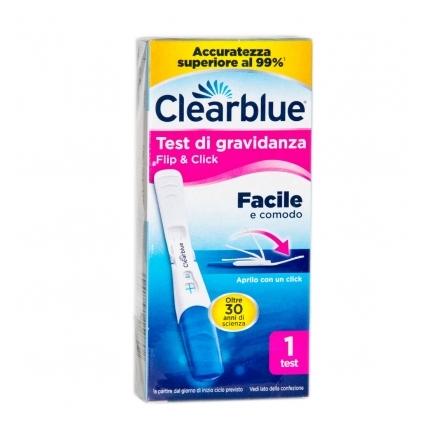 TEST DI GRAVIDANZA CLEARBLUE FLIP & CLICK 1 PEZZO - FARMAPRIME