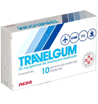 TRAVELGUM*10GOMME MAST 20MG - FARMAPRIME
