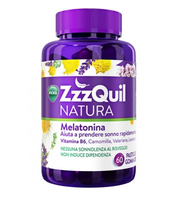 VICKS ZZZQUIL NATURA 60 PASTIGLIE GOMMOSE - FARMAPRIME