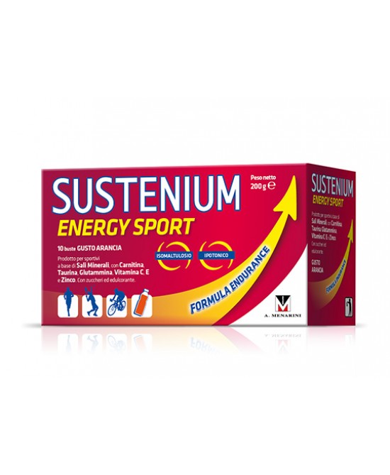 SUSTENIUM ENERGY SPORT 10 BUSTINE - FARMAPRIME