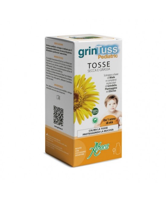 GRINTUSS PEDIATRIC SCIROPPO 180 G - FARMAPRIME
