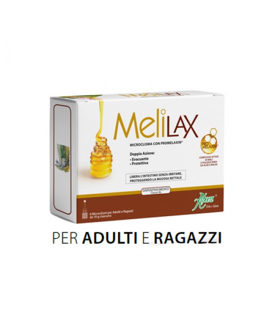 MELILAX ADULTI MICROCLISMI 6 PEZZI 10 G - FARMAPRIME