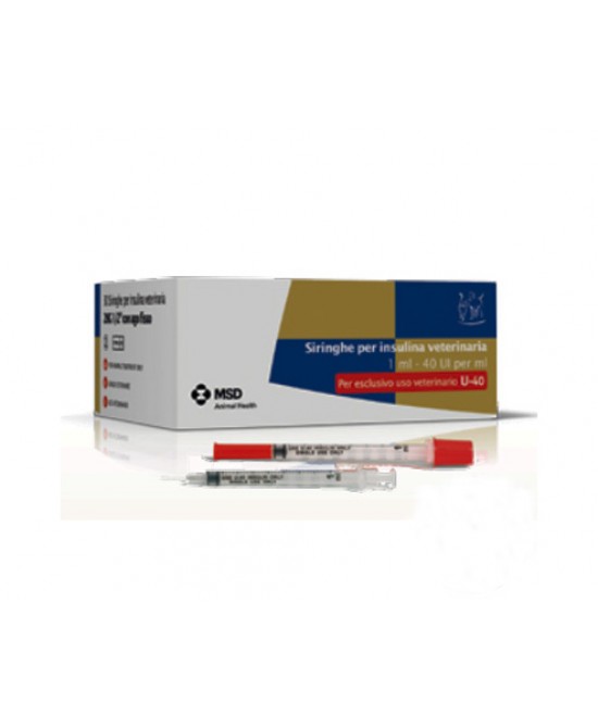 SIRINGA INSULINA USO VETERINARIO MSD-AH 30 SIRINGHE 40 UI/ML - FARMAPRIME