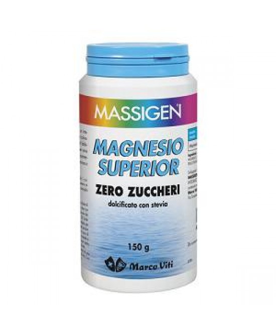 MASSIGEN MAGNESIO SUPERIOR ZERO ZUCCHERI 150 G - FARMAPRIME