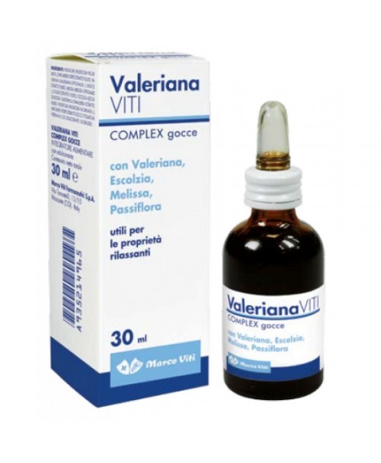 VALERIANA VITI COMPLEX GOCCE 30 ML - FARMAPRIME