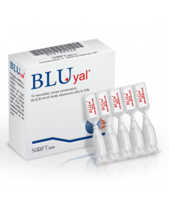 BLU YAL A MONODOSE GOCCE OCULARI 15 FLACONCINI 0,35 ML - FARMAPRIME