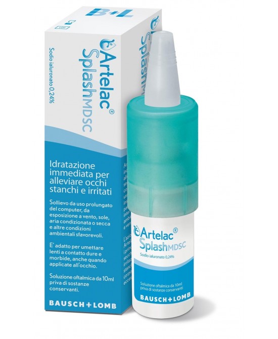 ARTELAC SPLASH MULTIDOSE GOCCE OCULARI FLACONE 10 ML - FARMAPRIME