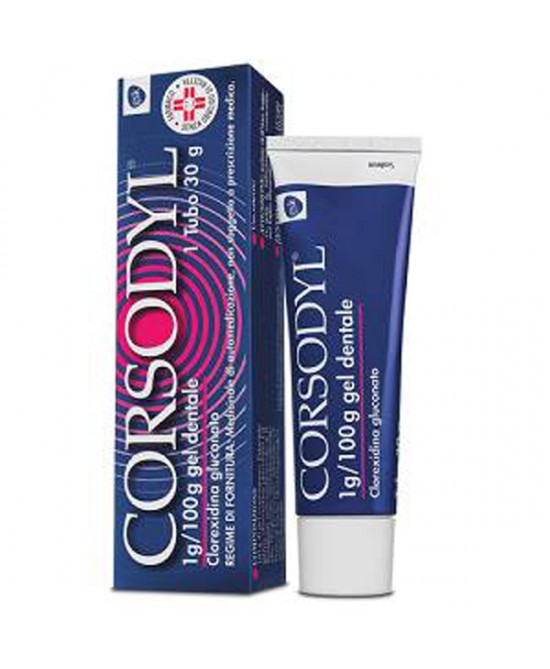 CORSODYL*GEL DENT 30G 1G/100G - FARMAPRIME
