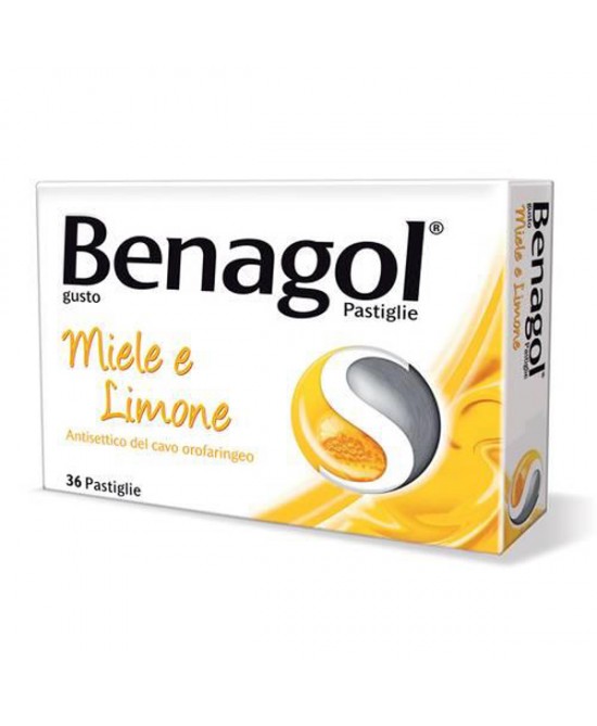 BENAGOL*36PAST MIELE LIMONE - FARMAPRIME