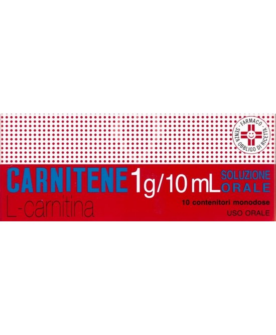 CARNITENE*OS 10FL 1G/10ML - FARMAPRIME