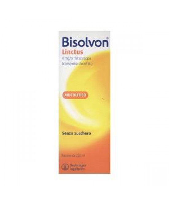BISOLVON*LINCTUS SCIR FL 250ML - FARMAPRIME