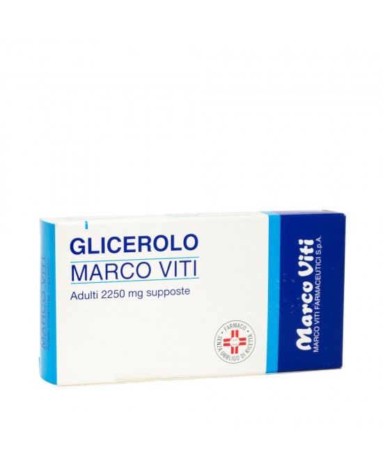 GLICEROLO MV*AD 18SUPP 2250MG - FARMAPRIME