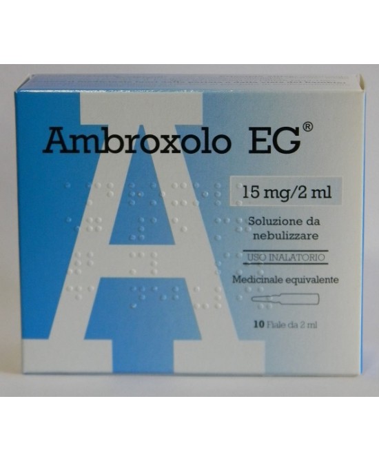 AMBROXOLO EG*AER 10F 15MG 2ML - FARMAPRIME