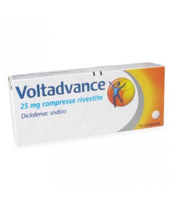 VOLTADVANCE*10CPR RIV 25MG - FARMAPRIME