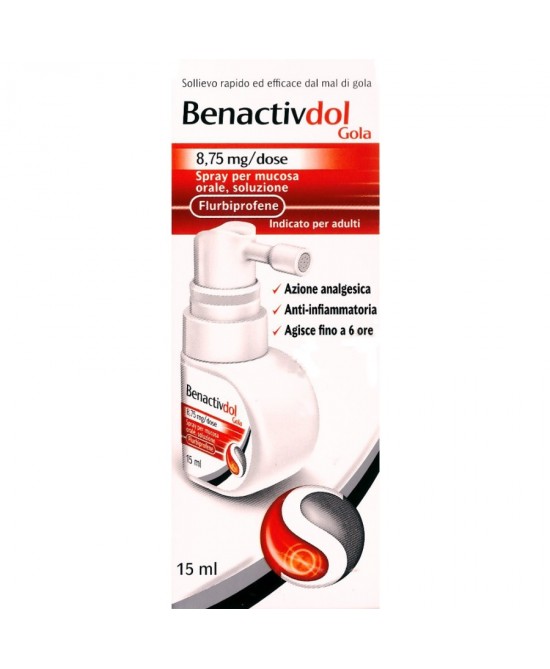 BENACTIVDOL GOLA*SPRAY15ML8,75 - FARMAPRIME