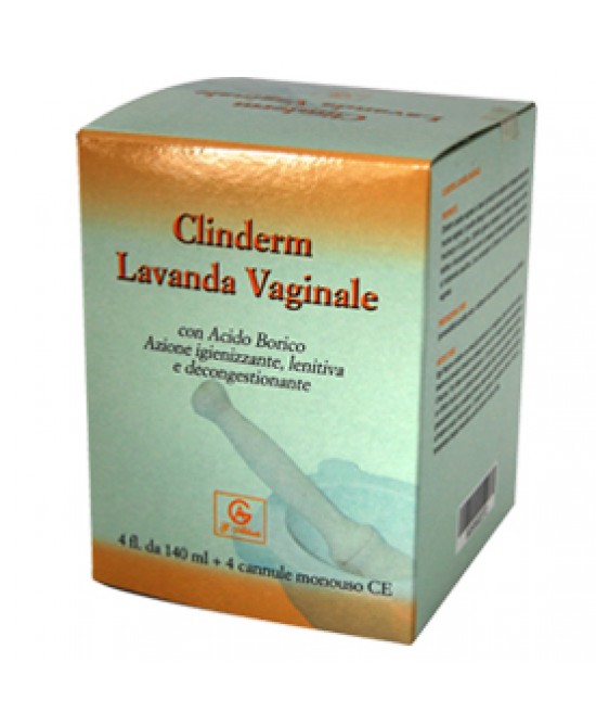 CLINDERM LAVANDA VAGINALE 4 FLACONI 140 ML - FARMAPRIME