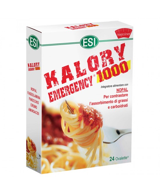 ESI KALORY EMERGENCY 1000 24 OVALETTE - FARMAPRIME