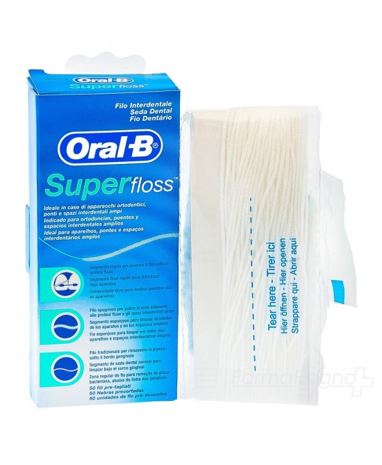 ORALB SUPERFLOSS FILO INTERDENTALE 50 FILI - FARMAPRIME