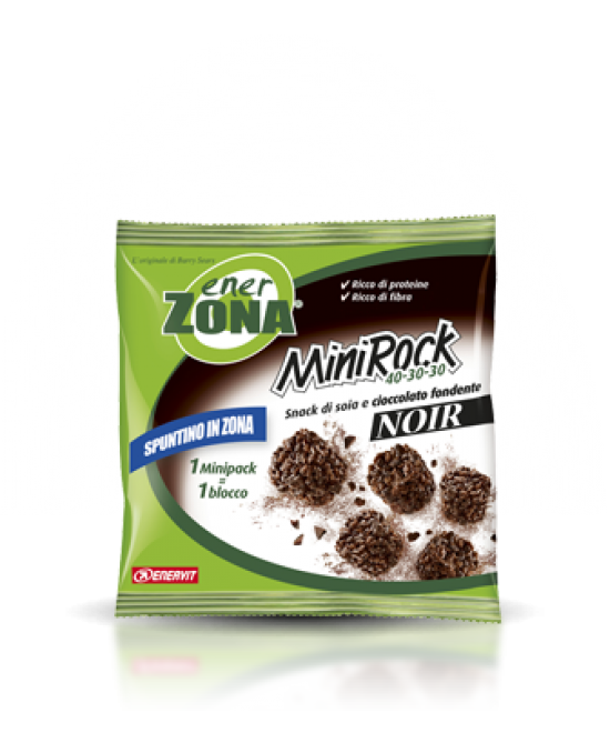 ENERZONA MINIROCK NOIR CIOCCOLATO FONDENTE 1 BUSTA - FARMAPRIME