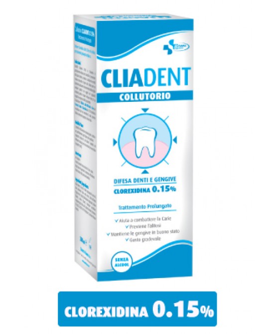 CLIADENT COLLUTORIO 0,15% CLOREXIDINA 250ML - FARMAPRIME