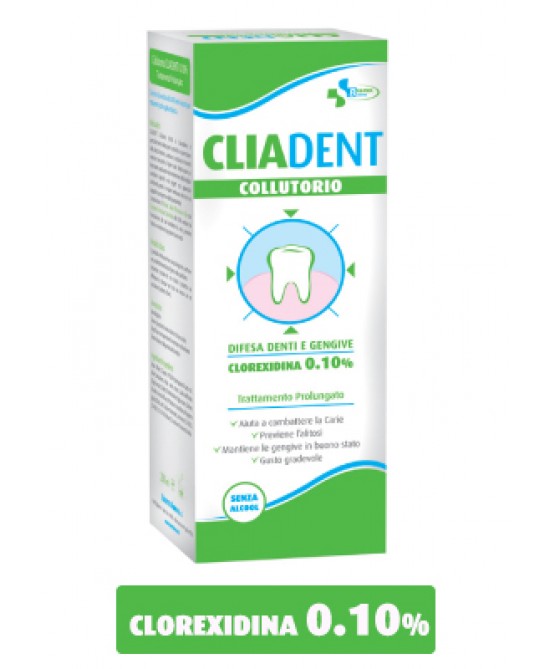 CLIADENT COLLUTORIO 0,1% CLOREXIDINA 200 ML - FARMAPRIME
