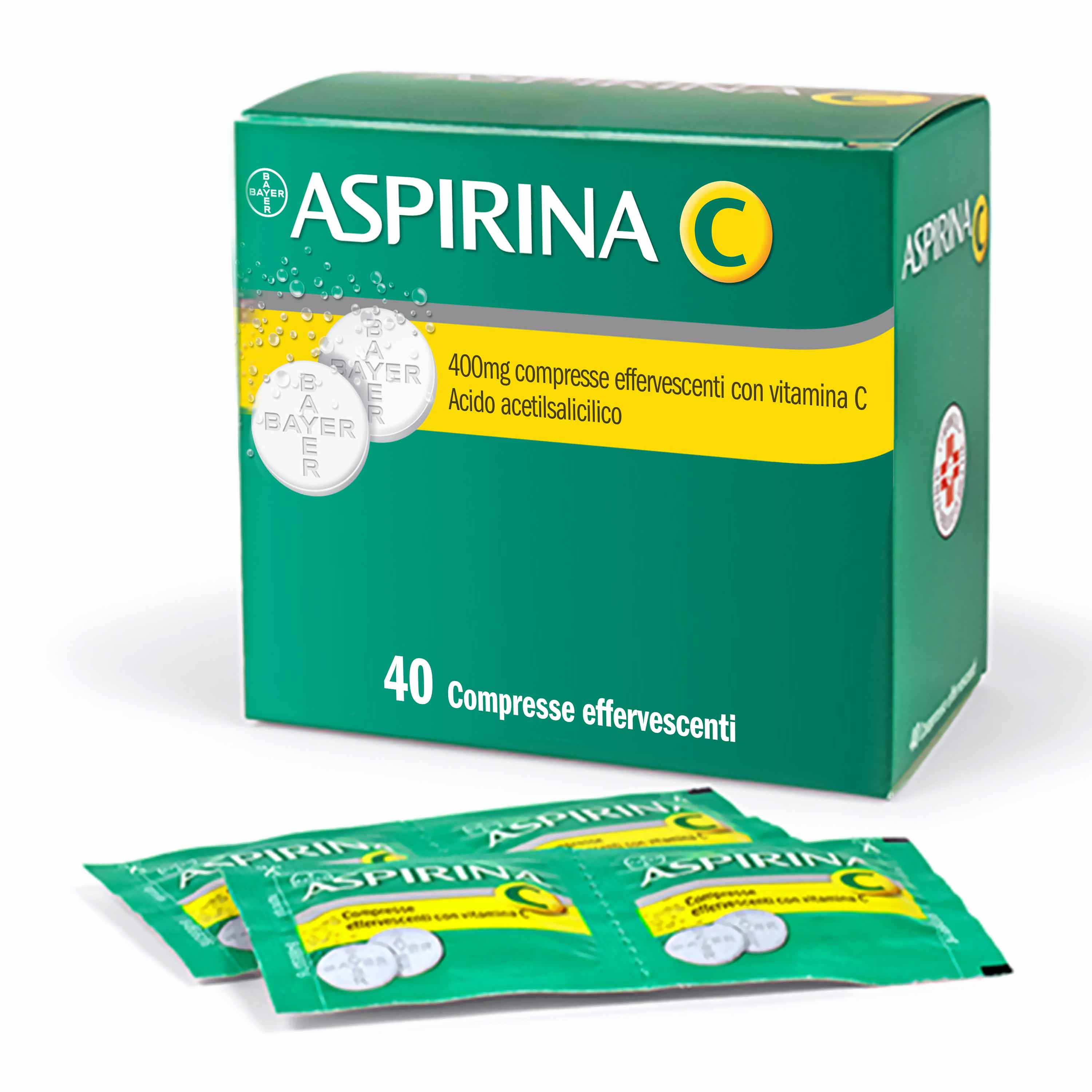 ASPIRINA C*40CPR EFF 400+240MG - FARMAPRIME