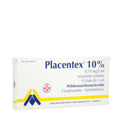 PLACENTEX*SOL CUT 10F 0,75MG - FARMAPRIME