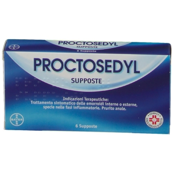 PROCTOSEDYL*6SUPPOSTE - FARMAPRIME