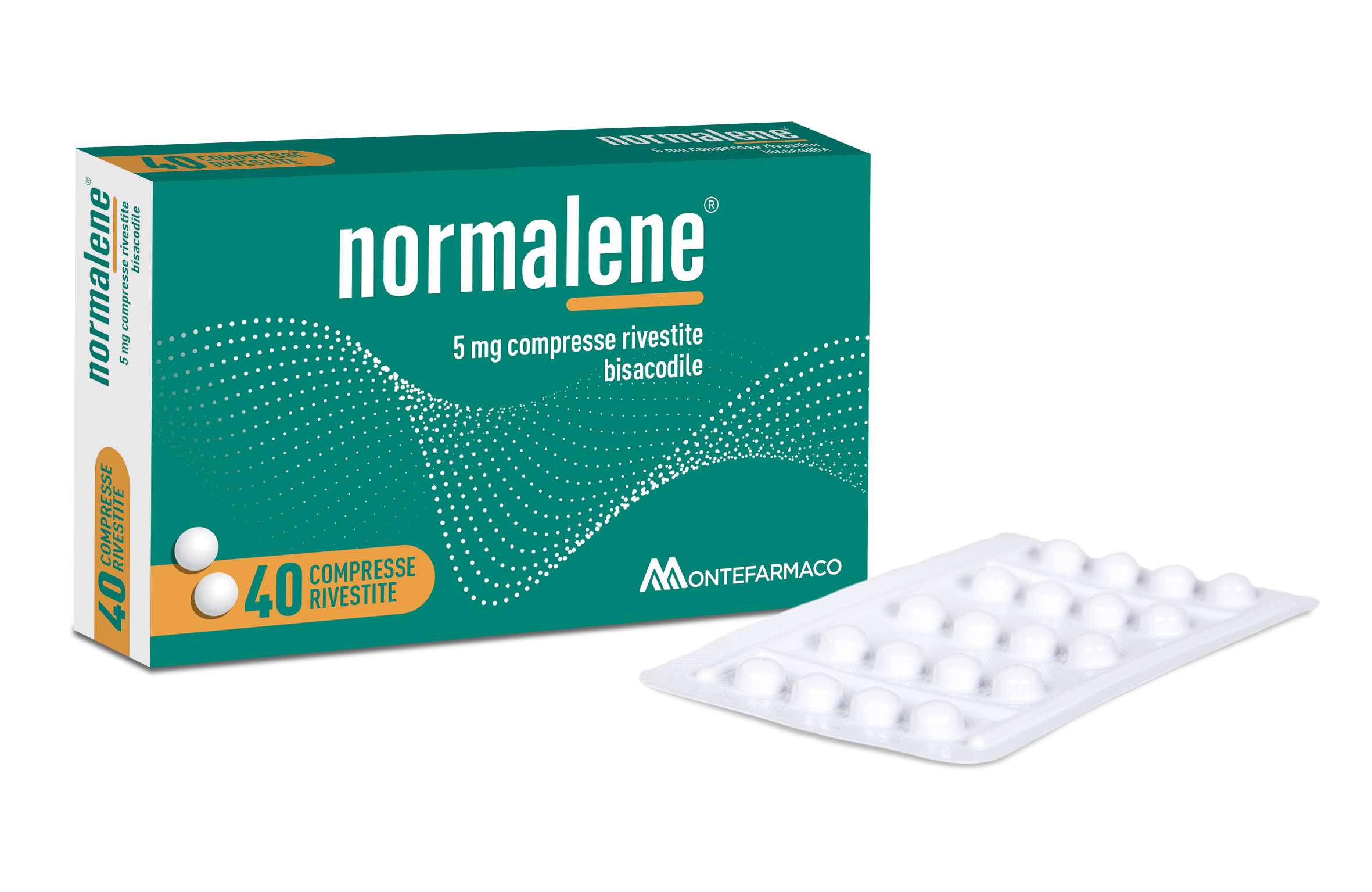 NORMALENE*40CPR RIV 5MG - FARMAPRIME