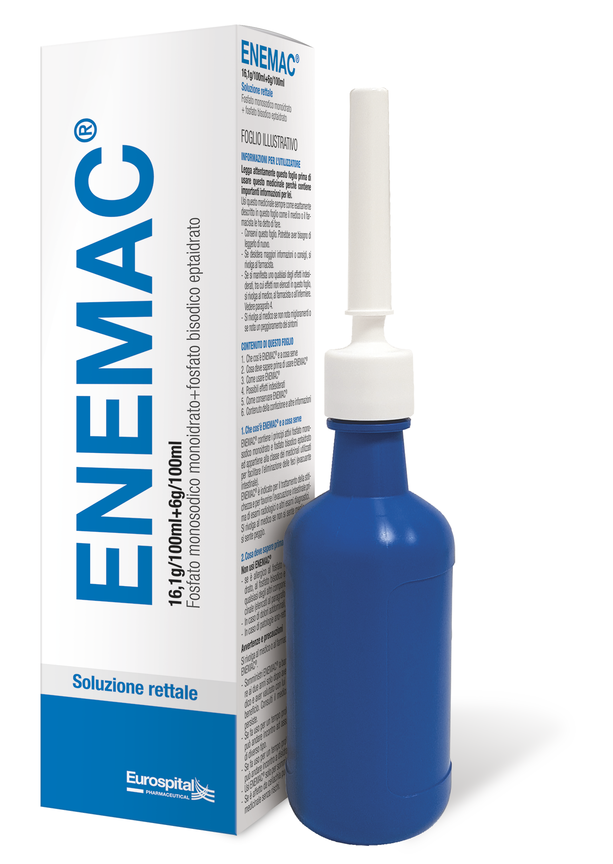 ENEMAC*FL 130ML 16,1+6/100ML - FARMAPRIME
