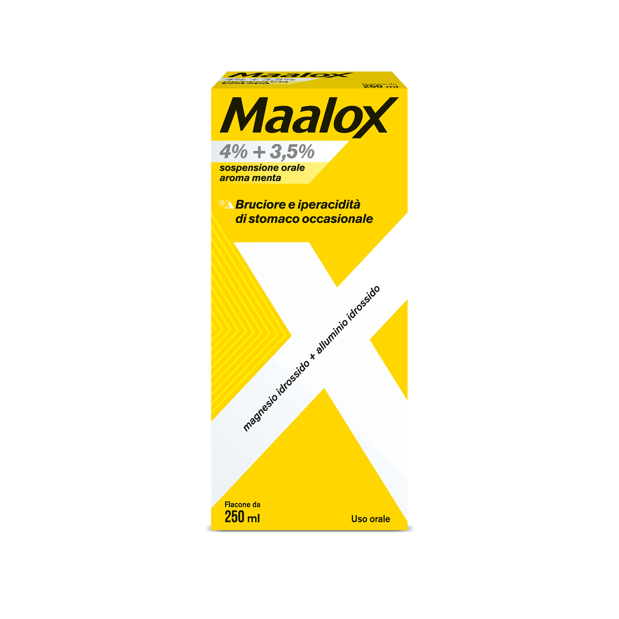 MAALOX*OS SOSP 250ML 4+3,5% ME - FARMAPRIME