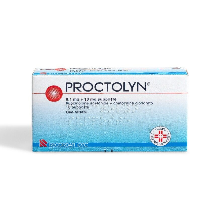 PROCTOLYN*10SUPP 0,1MG+10MG - FARMAPRIME
