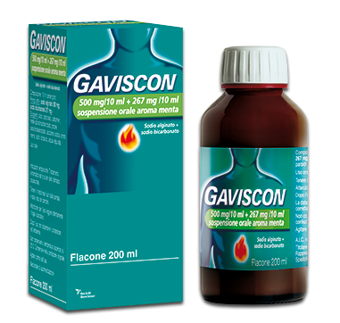 GAVISCON*OS 500+267MG/10ML MEN - FARMAPRIME