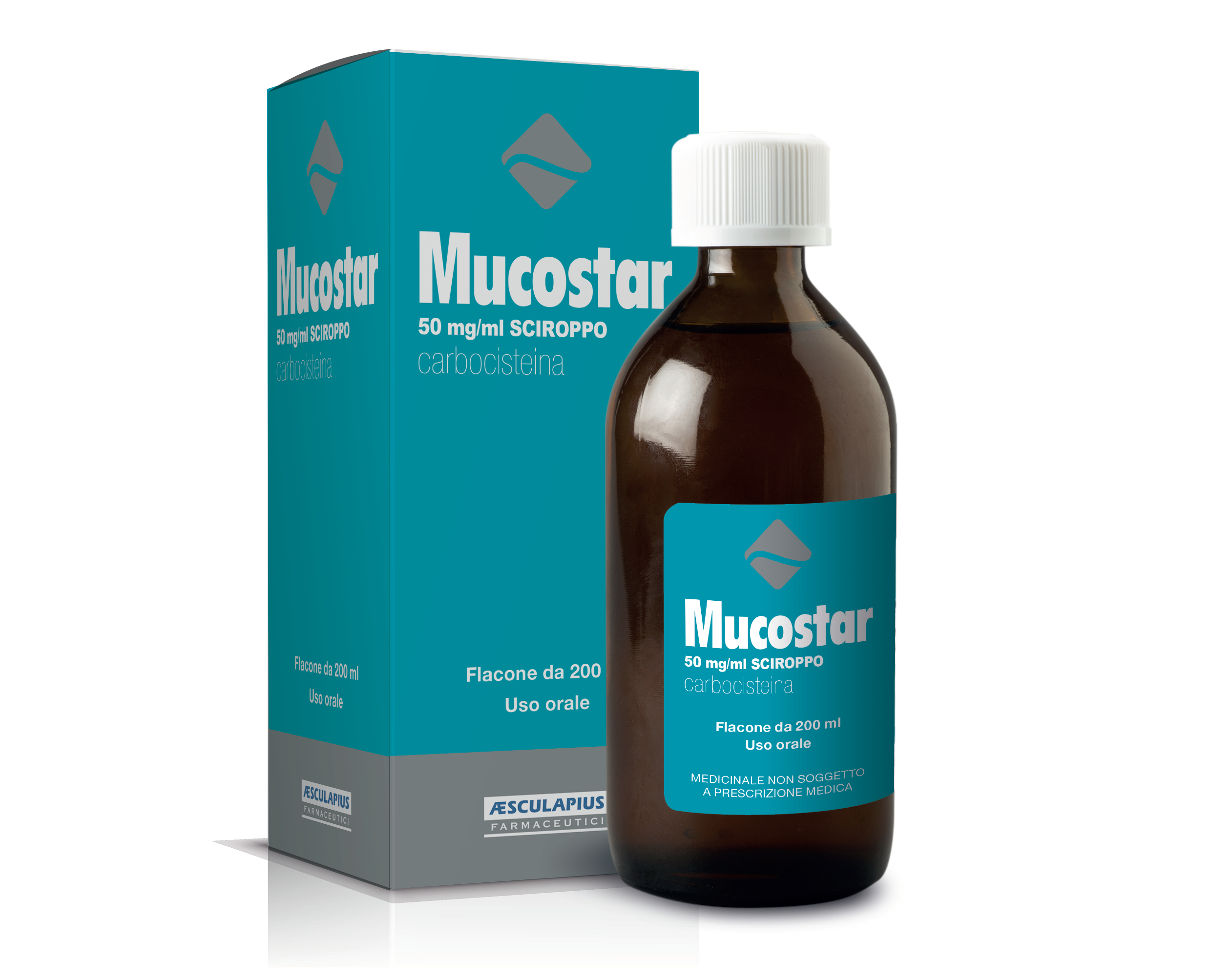 MUCOSTAR*SCIR FL 200ML 50MG/ML - FARMAPRIME