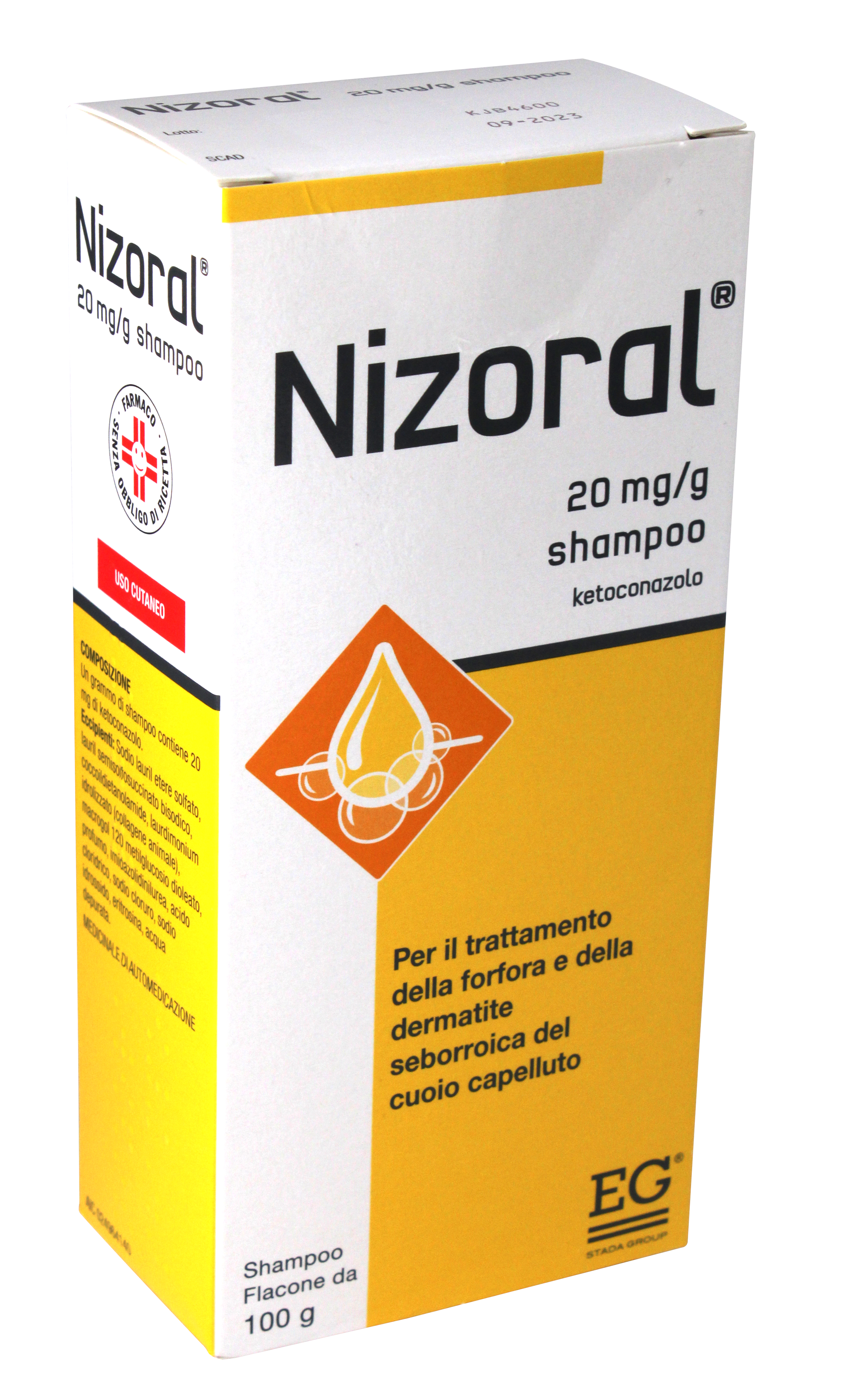 NIZORAL*SHAMPOO FL 100G 20MG/G - FARMAPRIME