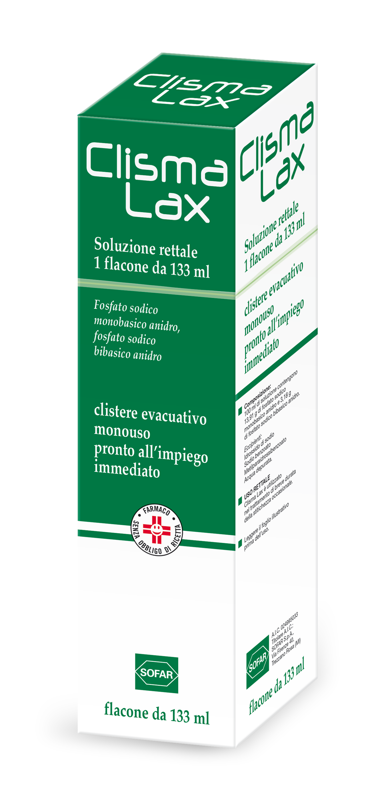 CLISMALAX*1CLISMA 133ML - FARMAPRIME