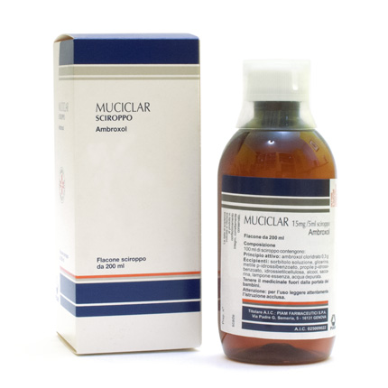 MUCICLAR*SCIR 200ML 15MG/5ML - FARMAPRIME