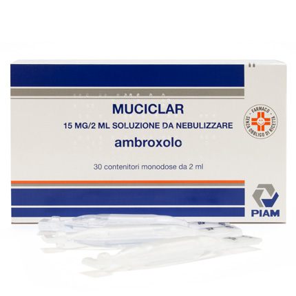 MUCICLAR*NEBUL 30FL 15MG 2ML - FARMAPRIME