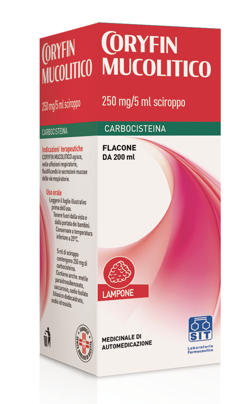 CORYFIN MUCOLITICO*SCIR 200ML - FARMAPRIME