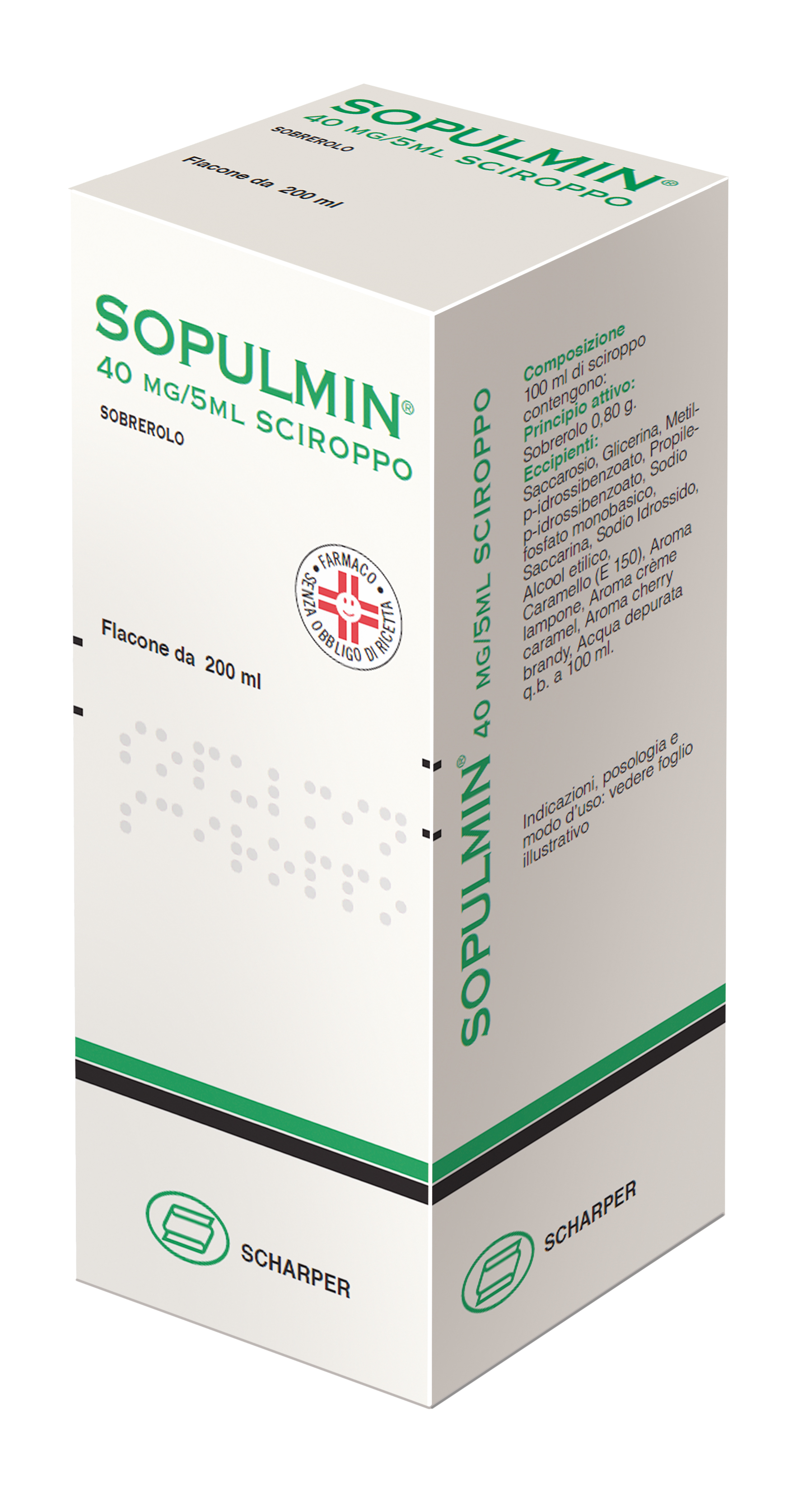 SOPULMIN*SCIR 200ML 0,8G/100ML - FARMAPRIME