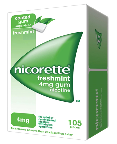 NICORETTE*105GOMME MAST 4MG ME - FARMAPRIME